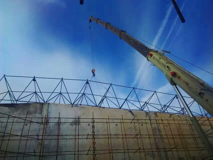 韩城食堂网架结构工程